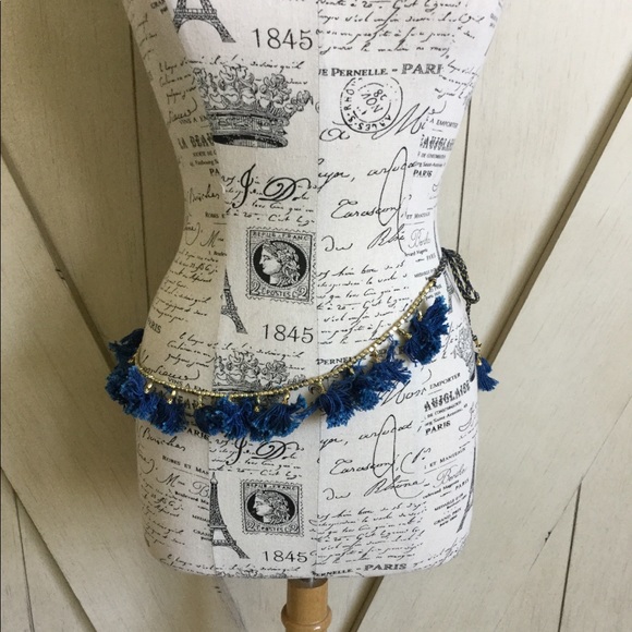 ✨ASOS Beaded Festival Fringe Belt✨ - Picture 1 of 6